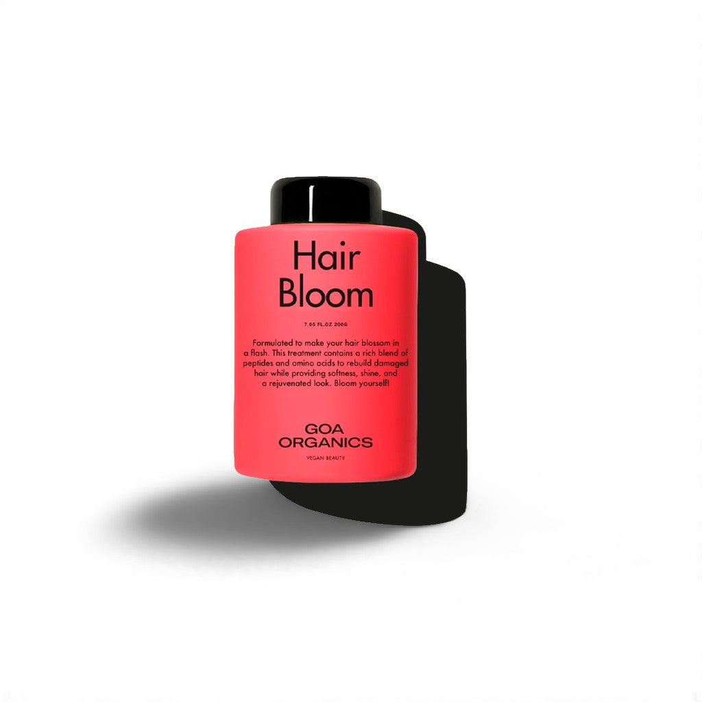 Hair Bloom Goa Organic 200gr – Tratamiento reparador con péptidos y aceite de coco