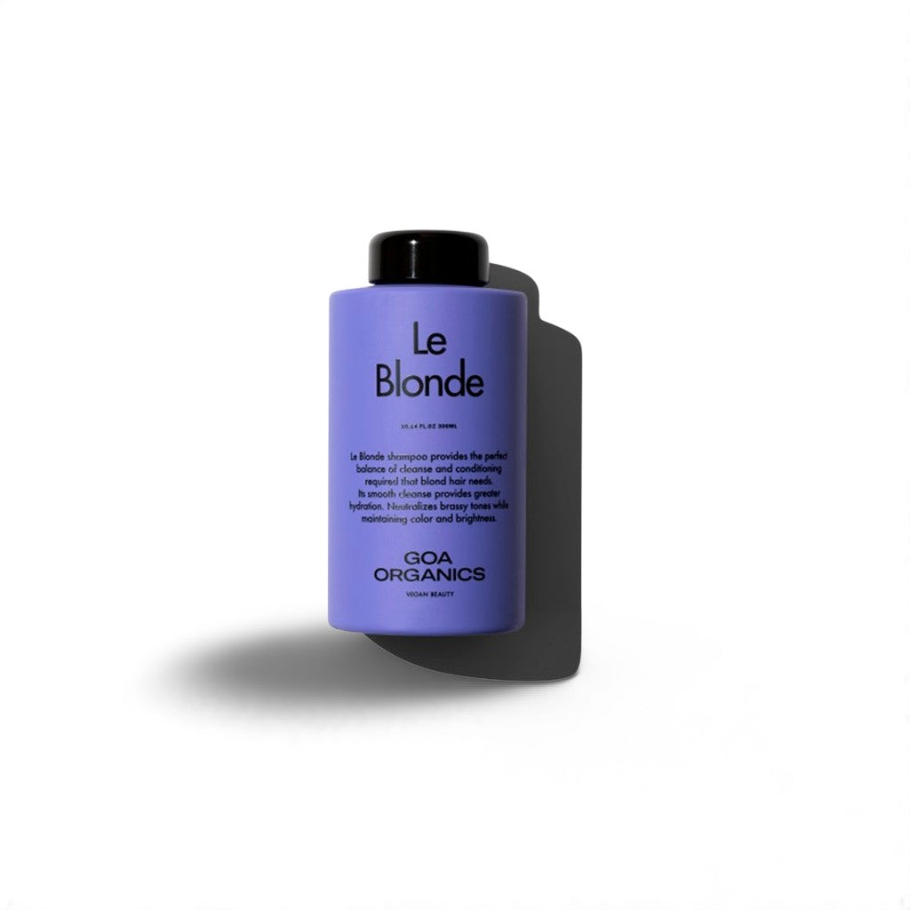 Le Blonde Goa Organics - Champú matizador rubios